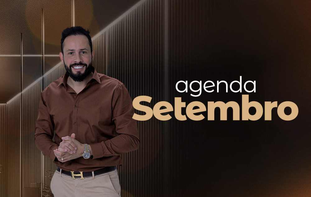 Agenda de Setembro : Alessandro Miranda em Eventos de Grandes Nomes do Mercado