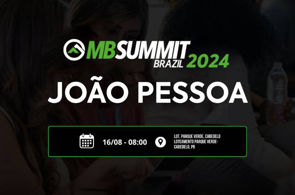 Alessandro Miranda é destaque em João Pessoa no evento MB Summit Brazil 2024: Seja um Corretor Milionário em Vendas