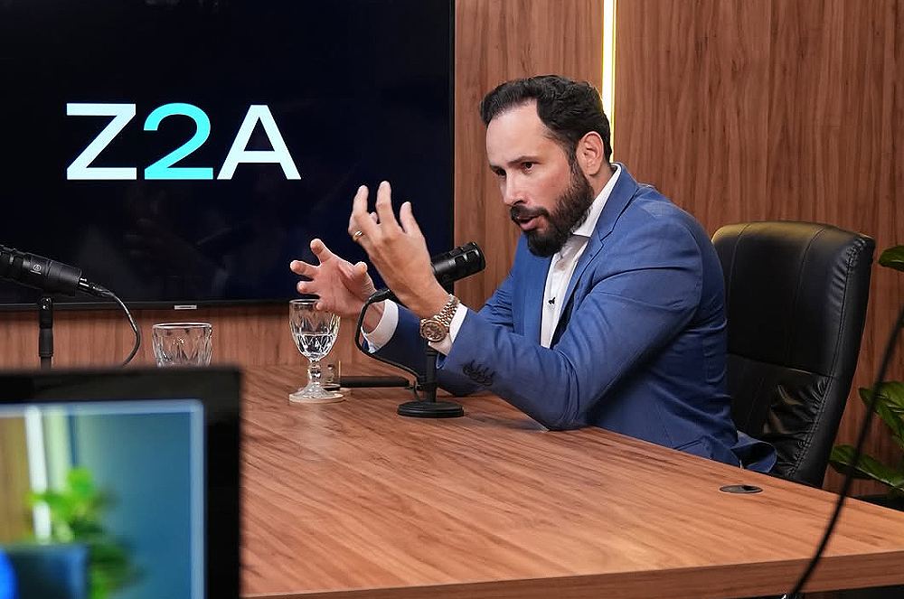 Alessandro Miranda participa do podcast Z2A Oficial e compartilha sua trajetória no mercado imobiliário